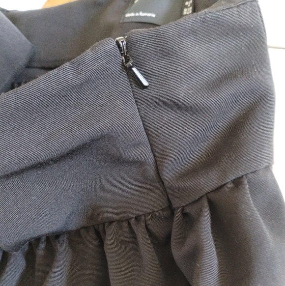 ASOS Design Corset Waist Mini Skirt In Black 4 - Picture 4 of 10